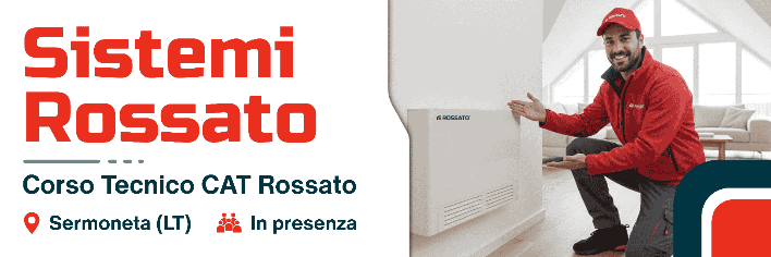 Corso su Pompe di Calore, caldaie, VMC e fan coil